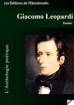 ebook cover of Poésies de Leopardi, by Giacomo Leopardi