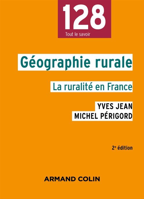 ebook cover of Géographie rurale - 2e éd., by Yves Jean, Michel Périgord