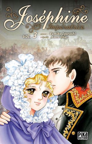 Couverture ebook de Joséphine Impératrice T03, de Yumiko Igarashi