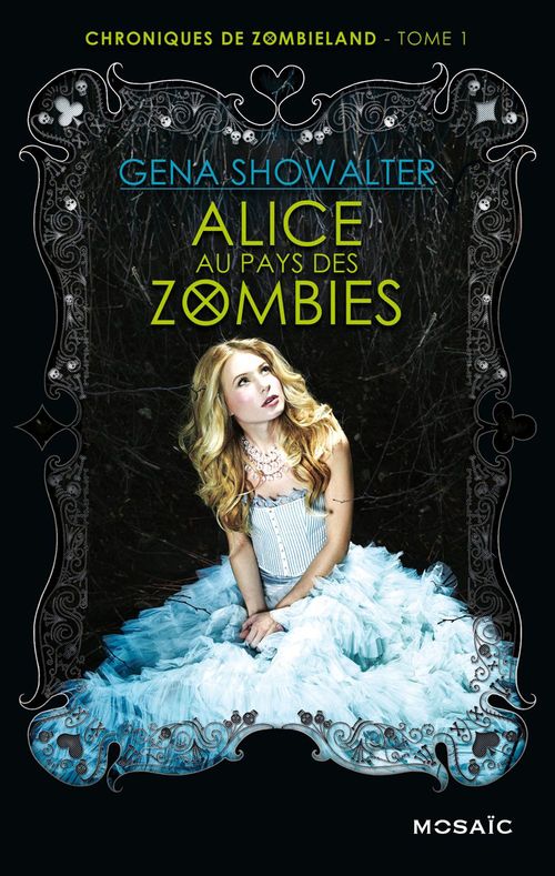 ebook cover of Alice au pays des zombies, by Gena Showalter