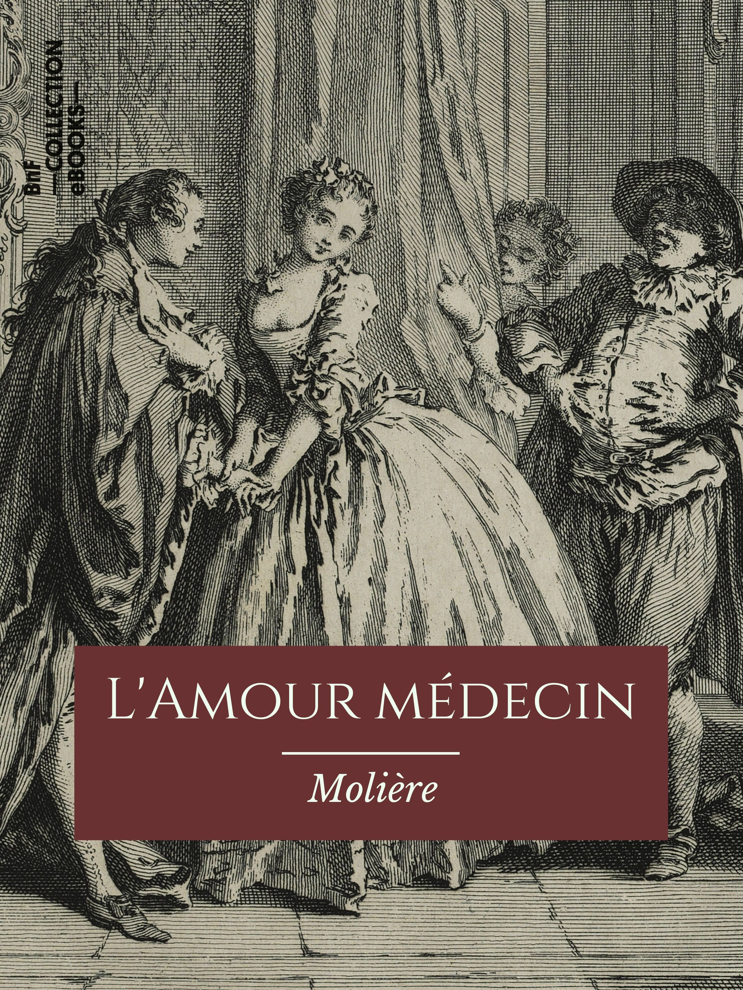 ebook cover of L'Amour médecin, by Molière