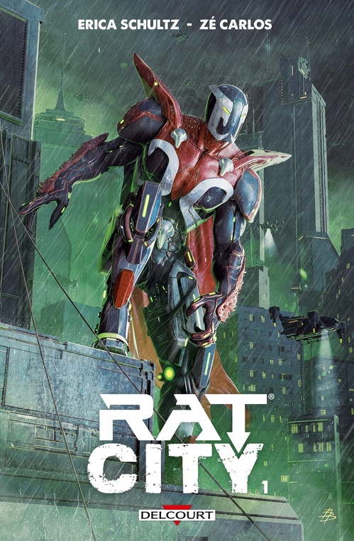 Couverture ebook de Rat City T01, de Erica Schultz