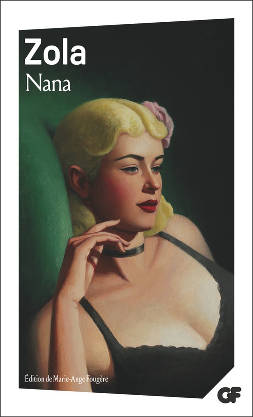 ebook cover of Nana, by Émile Zola
