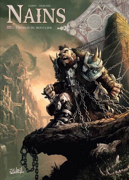 Couverture ebook de Nains T15 - Oboron du bouclier, de Nicolas Jarry