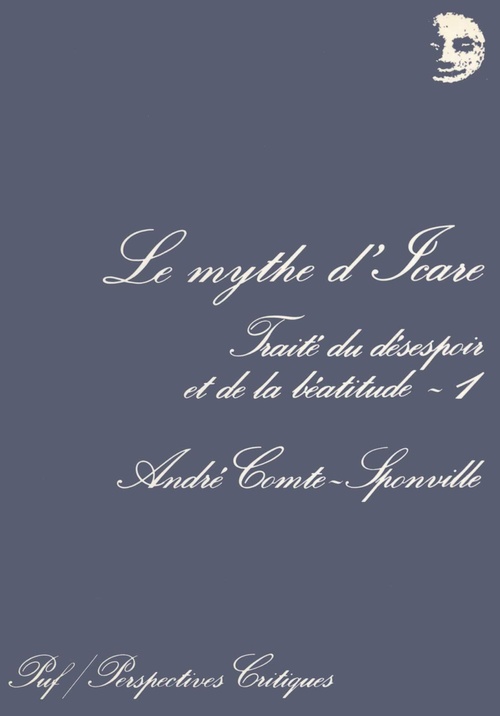 ebook cover of Le mythe d'Icare, by André Comte-Sponville