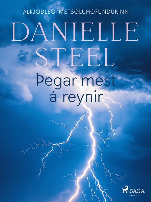 Couverture ebook de Þegar mest á reynir, de Danielle Steel