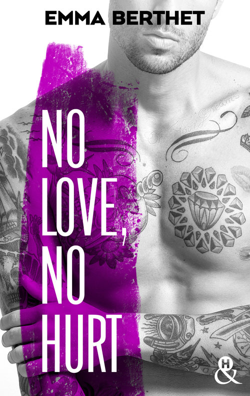 ebook cover of No Love, No Hurt, by Emma Berthet
