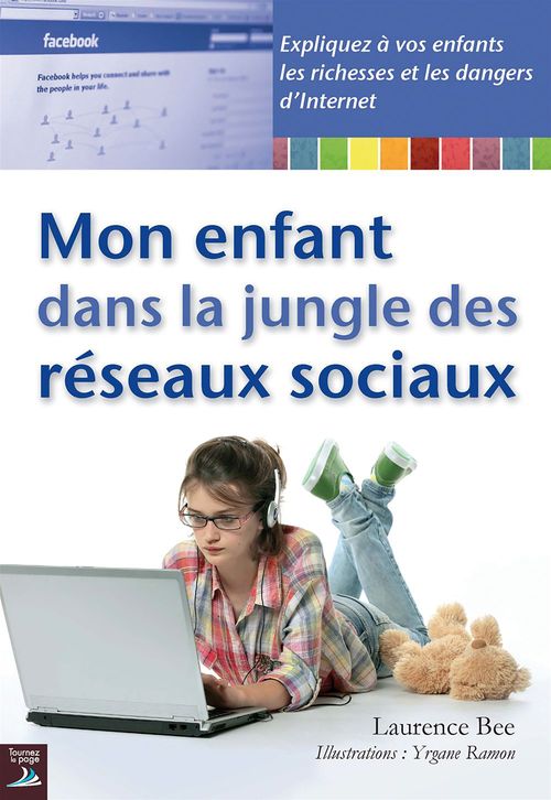 Couverture ebook de Mon enfant dans la jungle des réseaux sociaux, de Collectif