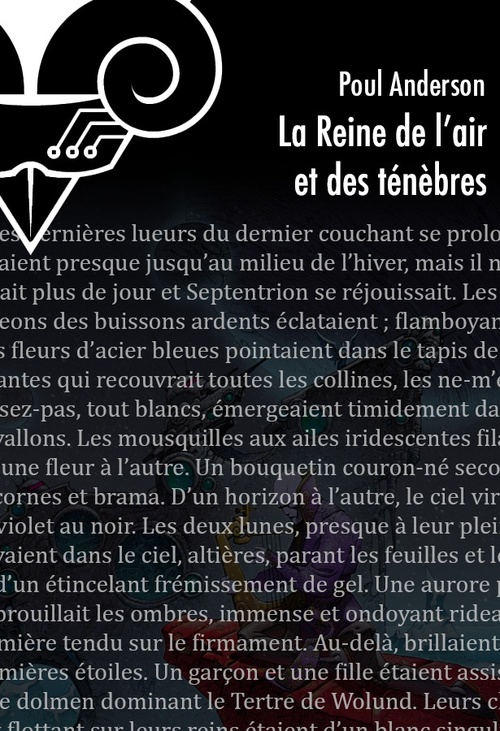 ebook cover of La Reine de l´Air et des Ténèbres, by Poul Anderson