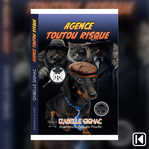 audiobook cover of Agence Toutou Risque, by Izabelle Gignac