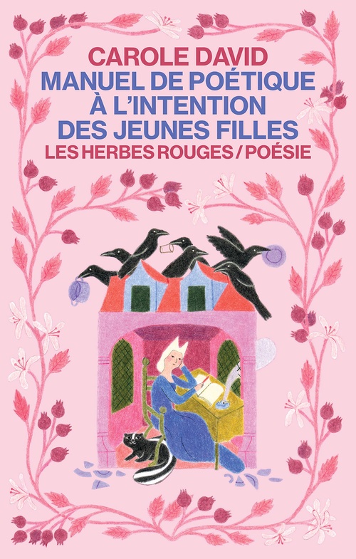 Couverture ebook de Manuel de poétique à l'intention des jeunes filles, de Carole David