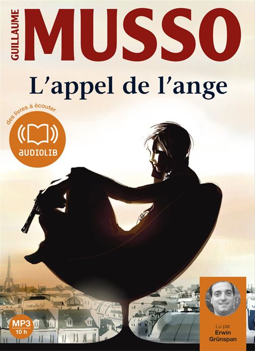 audiobook cover of L'appel de l'ange, by Guillaume Musso