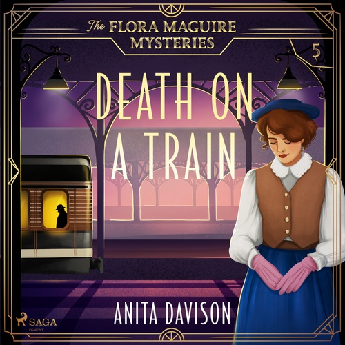 Couverture audiobook de Death on a Train: a page-turning, historical cosy mystery series, de Anita Davison