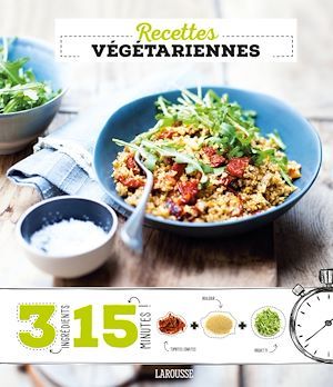 Couverture ebook de Recettes végétariennes, de Collectif