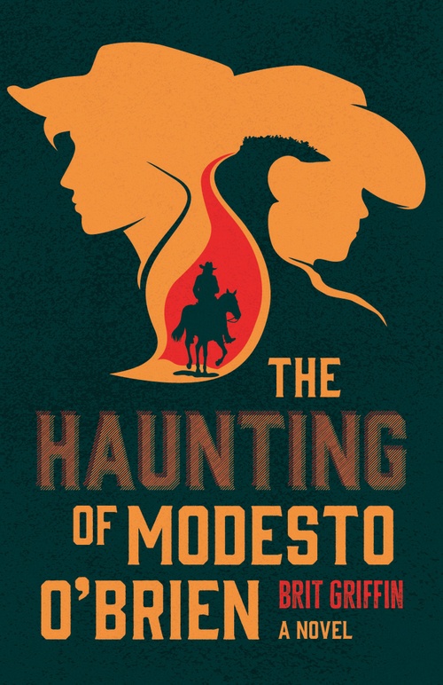 ebook cover of The Haunting of Modesto O'Brien, by Brit Griffin