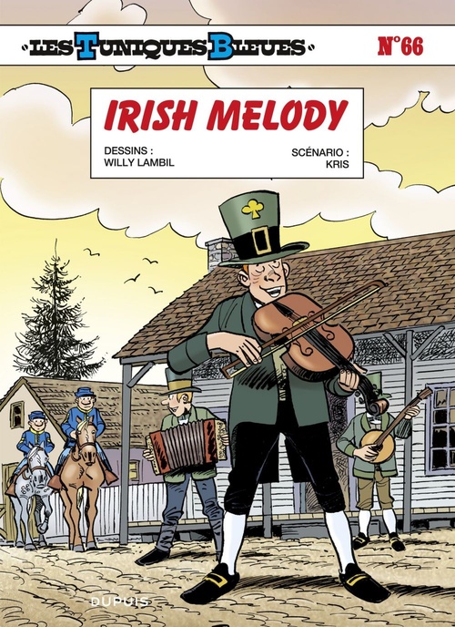Couverture ebook de Les Tuniques Bleues - Tome 66 - Irish Melody, de Kris