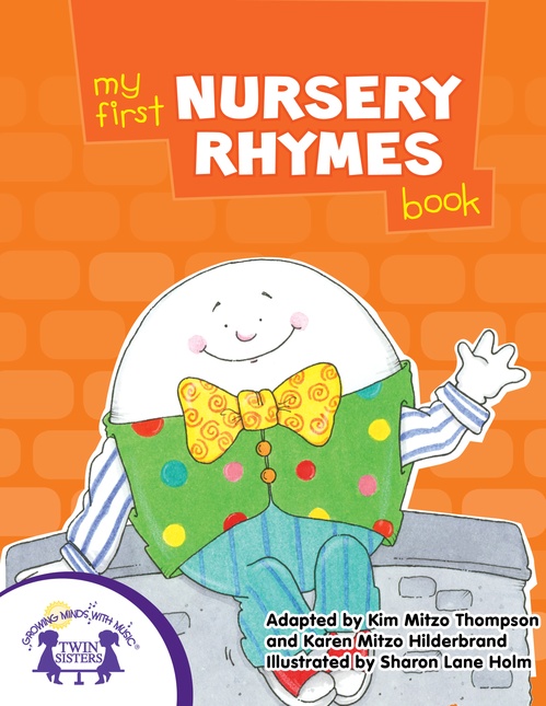ebook cover of My First Nursery Rhymes, by Kim Mitzo Thompson, Karen Mitzo Hilderbrand