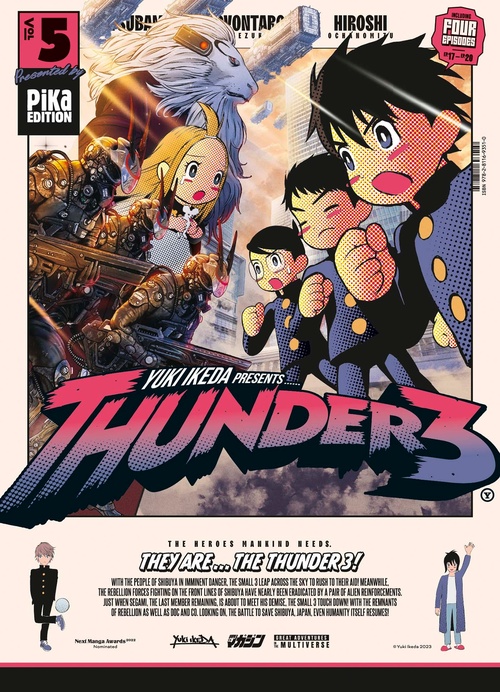 ebook cover of Thunder 3 T05, by Yuki Ikeda