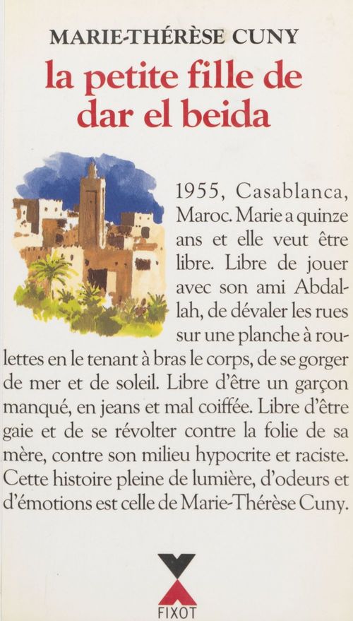 ebook cover of La Petite Fille de Dar el-Beida, by Marie-Therese Cuny