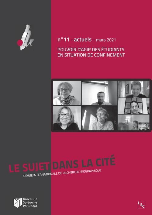 Couverture ebook de Pouvoir d'agir des étudiants en situation de confinement, de