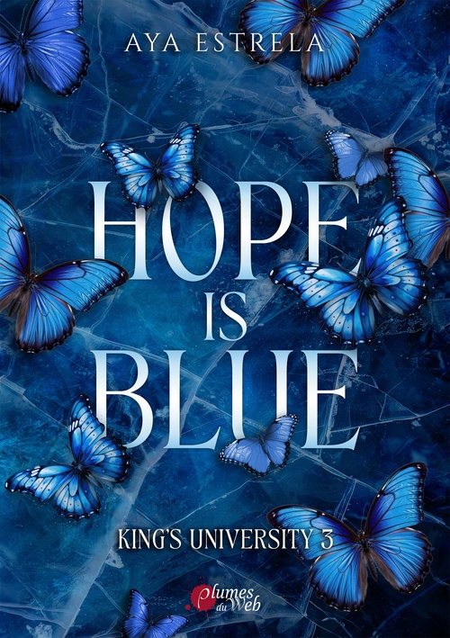 Couverture ebook de Hope is Blue, de Aya Estrela
