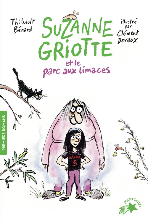 Couverture ebook de Suzanne Griotte (Tome 1) - Suzanne Griotte et le parc aux limaces, de Thibault Bérard