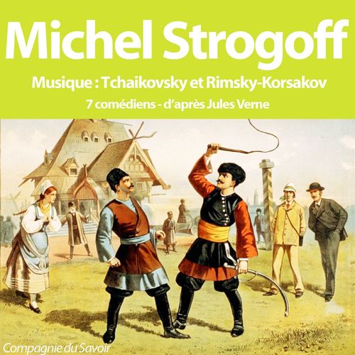 Couverture audiobook de Michel Strogoff, de Jules Verne