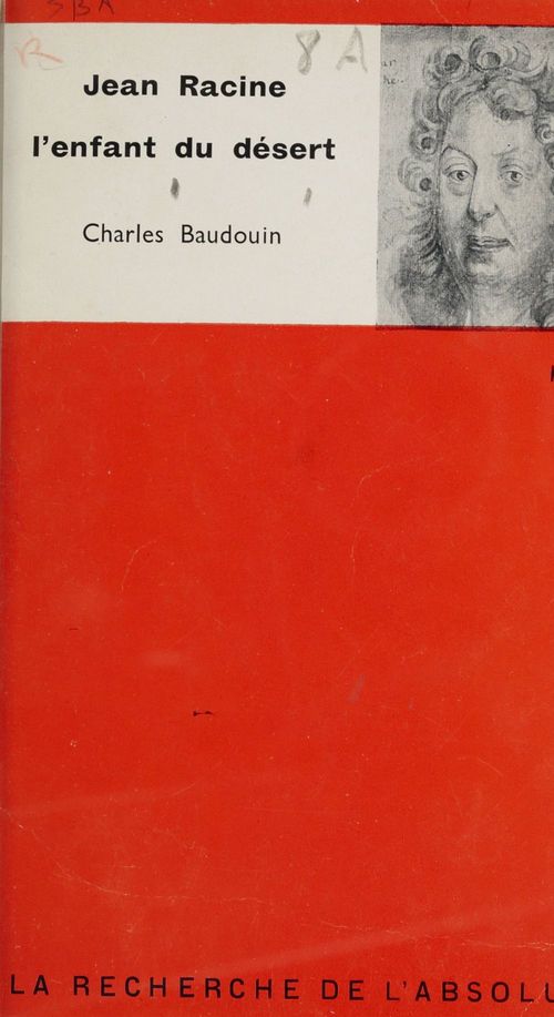 Couverture ebook de Jean Racine, de Charles Baudouin