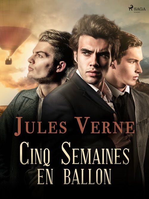 ebook cover of Cinq Semaines en ballon, by Jules Verne