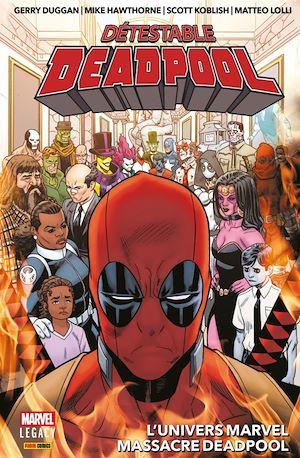 Couverture ebook de Détestable Deadpool (2017) T03, de Gerry Duggan, Mike Hawthorne
