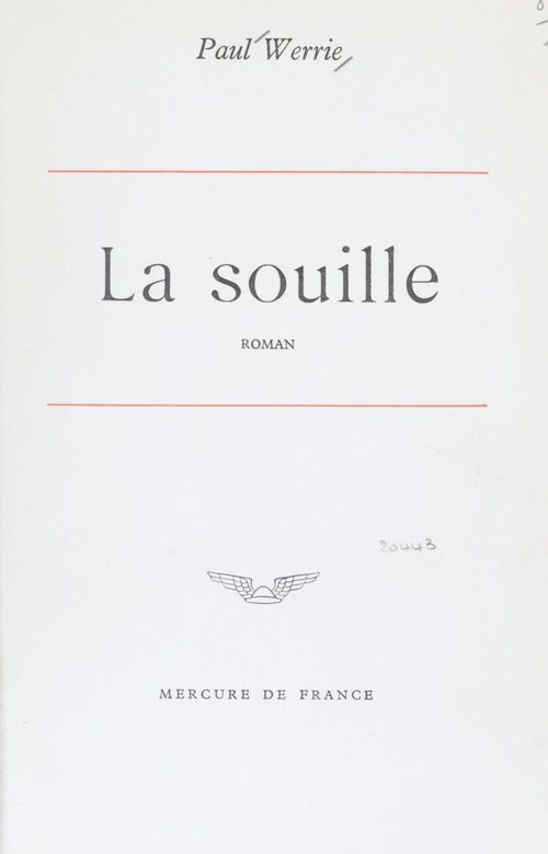 Couverture ebook de La souille, de Werrie Paul