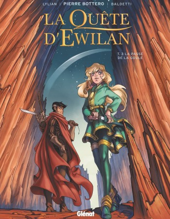 Couverture ebook de La Quête d'Ewilan - Tome 03, de Lylian, Laurence Baldetti, Pierre Bottero