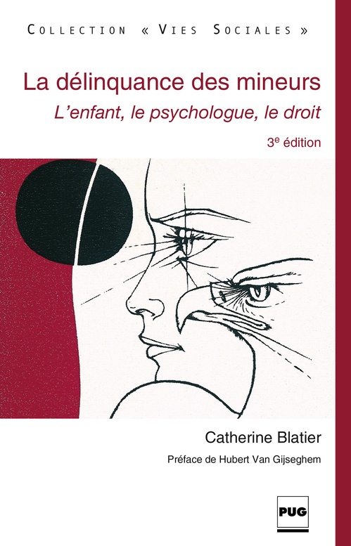 Couverture ebook de La Délinquance des mineurs, de Catherine Blatier