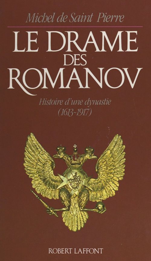 Couverture ebook de Le drame des Romanov, de Michel de Saint-pierre