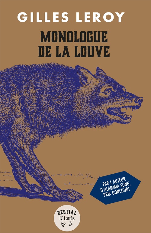 ebook cover of Monologue de la louve, by Gilles Leroy