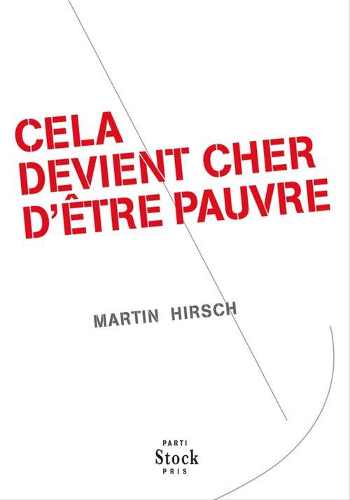 Couverture ebook de Cela devient cher d'être pauvre, de Martin Hirsch