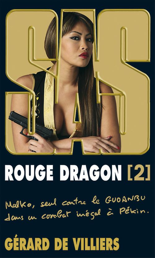 Couverture ebook de SAS 189 Rouge Dragon T2, de Gérard de Villiers