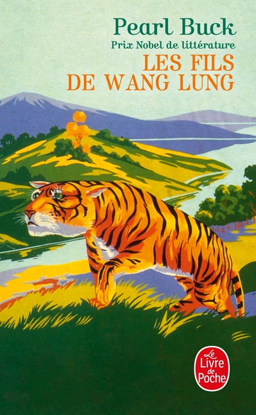 ebook cover of Les Fils de Wang Lung, by Pearl Buck