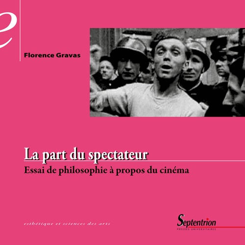 Couverture ebook de La part du spectateur, de Florence Gravas