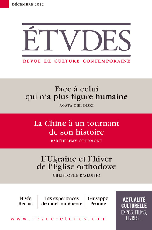 ebook cover of Revue Études 4299 - Décembre 2022, by Collectif Auteur