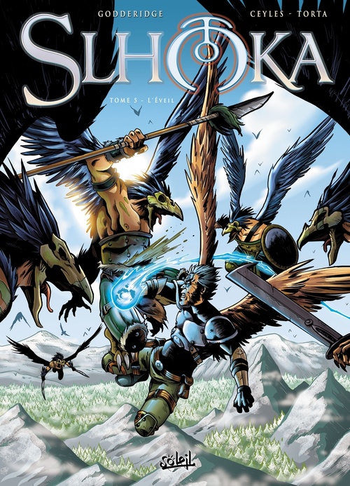 Couverture ebook de Slhoka T05 - L'éveil, de Ulrig Godderidge