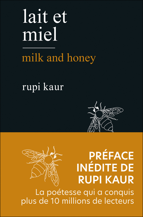 ebook cover of Lait et miel, by Rupi Kaur