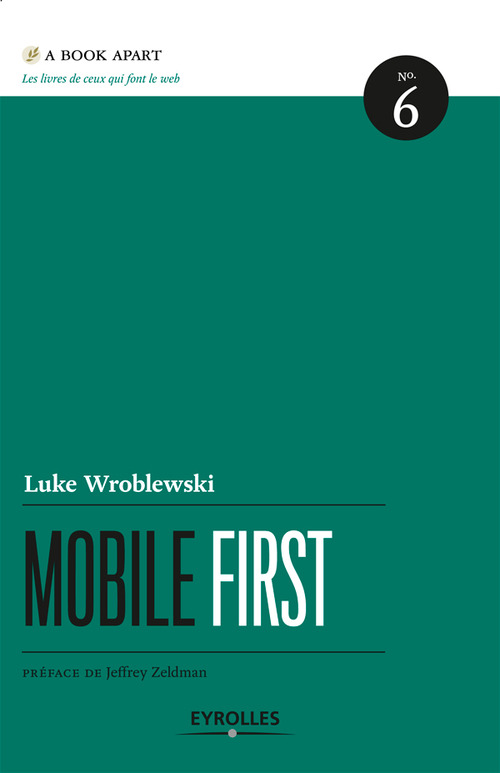 Couverture ebook de Mobile first, de Luke Wroblewski