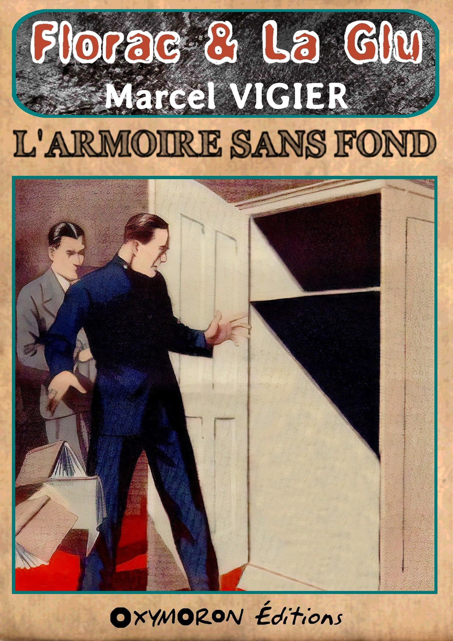 Couverture ebook de L'armoire sans fond, de Marcel Vigier
