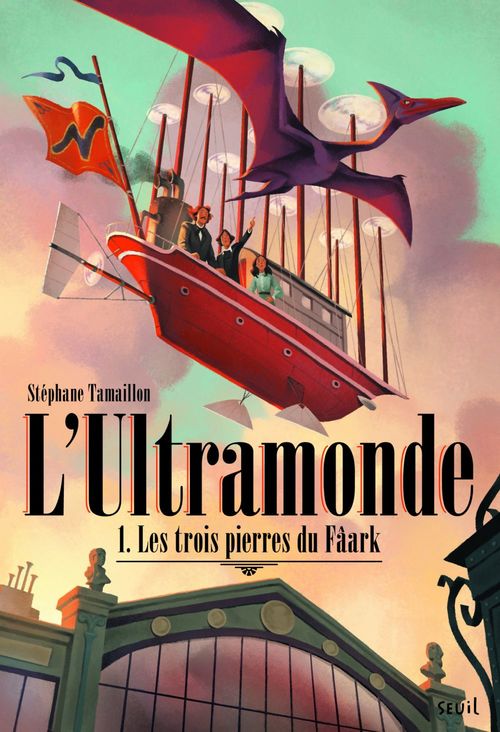 Couverture ebook de Les Trois pierres du Fâark. L'Ultramonde, Tome 1, de Stéphane Tamaillon