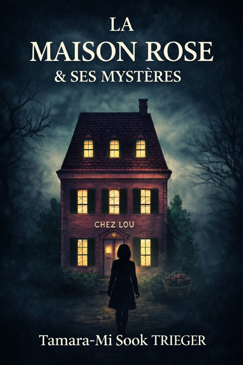 Couverture ebook de La Maison rose et ses mystères, de Tamara-Mi Sook Trieger