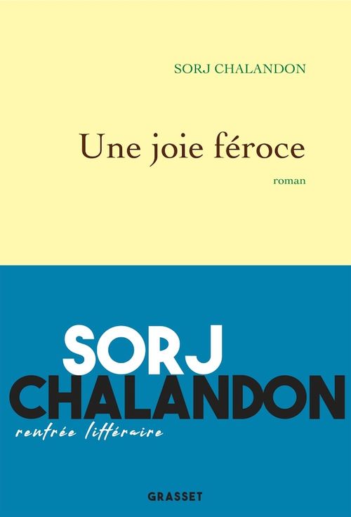 Couverture ebook de Une joie féroce, de Sorj Chalandon