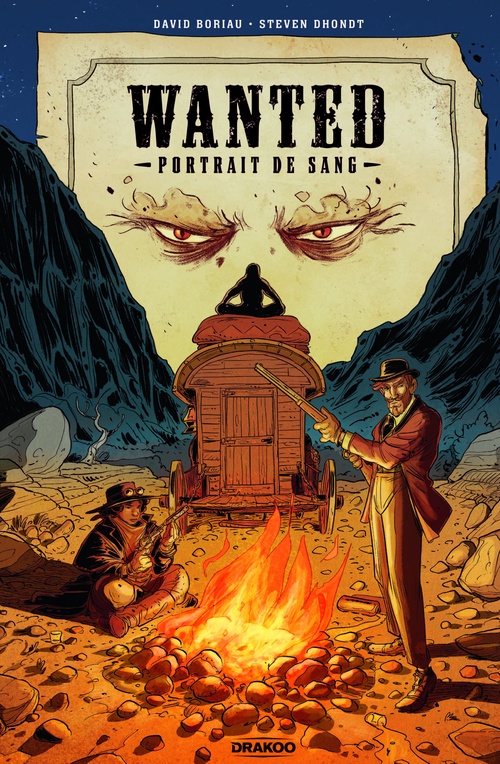 ebook cover of Wanted : portrait de sang, by David Boriau