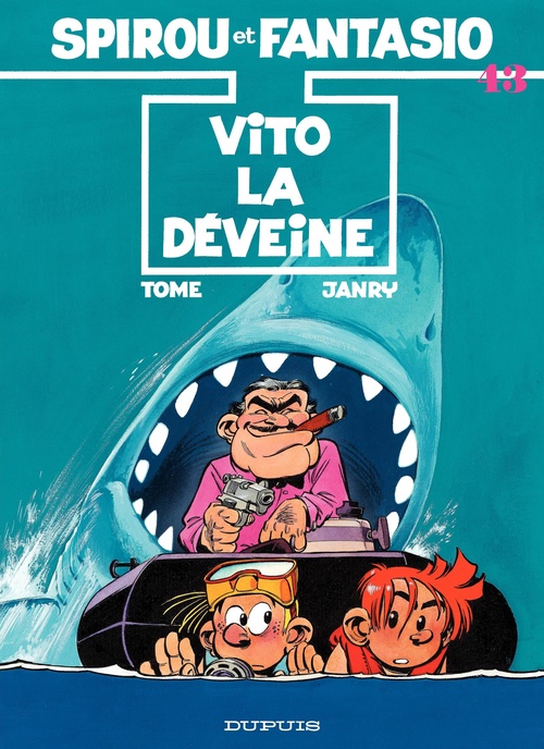 Couverture ebook de Spirou et Fantasio - Tome 43 - Vito-la-Deveine, de Janry, Tome