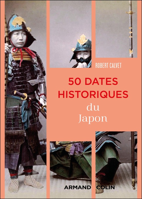 Couverture ebook de 50 dates historiques du Japon, de Robert Calvet